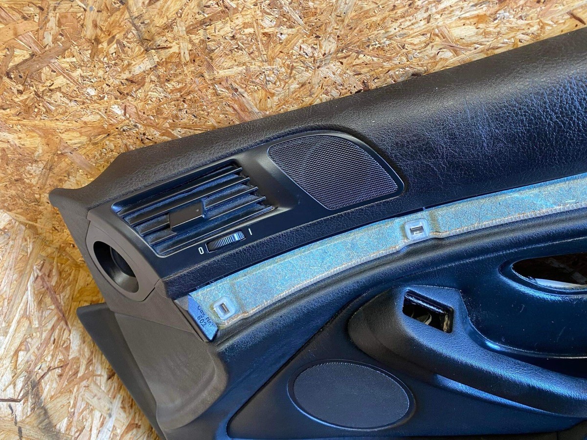 BMW 5-series E39 M Sport Front Right Door Panel Black Leather