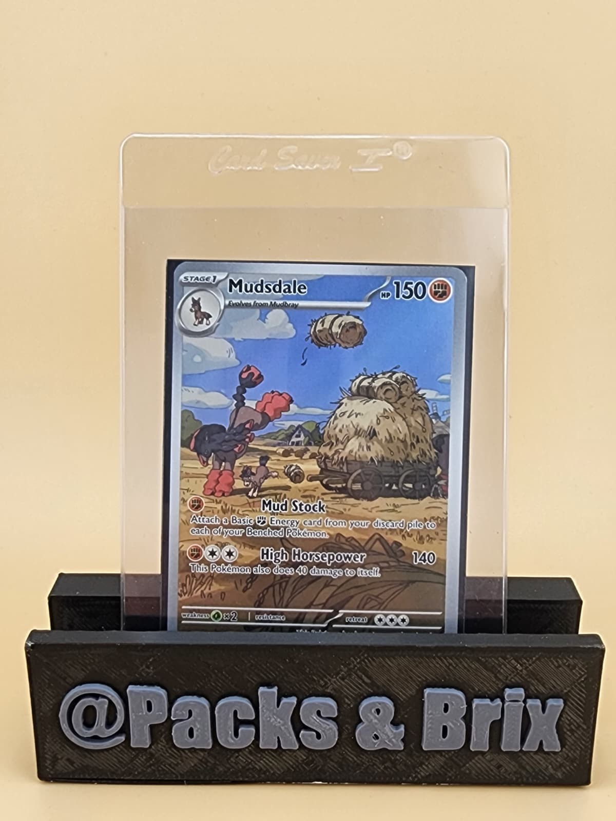Mudsdale 175/162 SV05: Temporal Forces Holo Near Mint NM