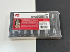 Lisle 7pc 38 Dr. Flare Nut Line Socket Wrench Set W Tray 38 To 34 13180