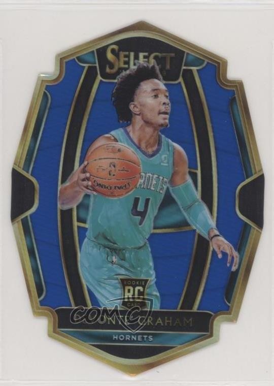 2018-19 Panini Select Premier Level Blue Prizm 226/249 Devonte' Graham #103 uk2