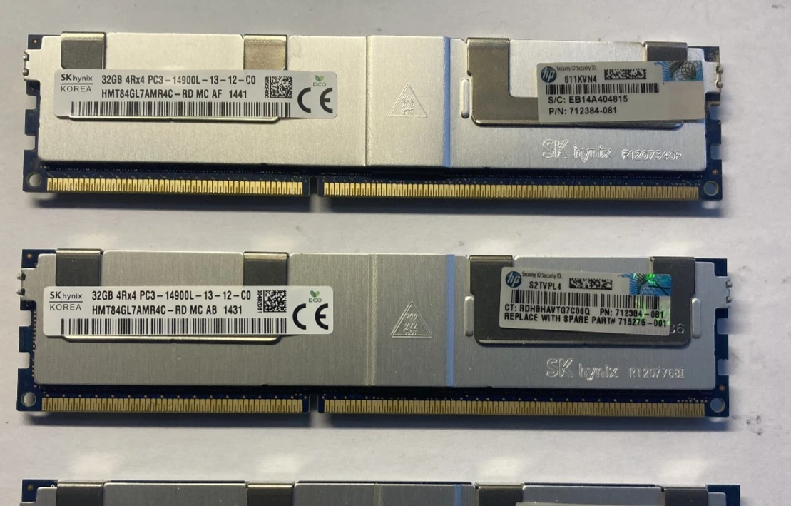 Crucial 32GB DDR3L メモリキット　激レア　非ECC 32gb ddr3 ecc products for sale | eBay