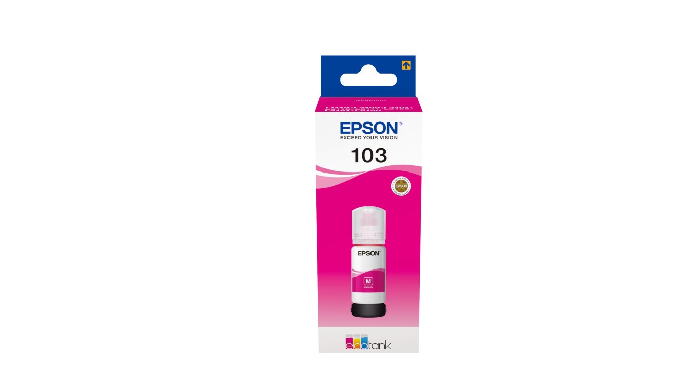 Epson 103 EcoTank ink bottle Nachfülltinte 65ml Magenta NEU - Image 3