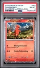 2025 POKEMON PAF EN-PALDEAN FATES CHARIZARD EX SPECIAL COLL CHARMANDER PSA 8