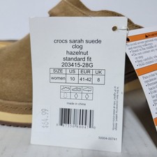 Crocs Workwear Leather Upper Comfort Shoes for Women | eBay
