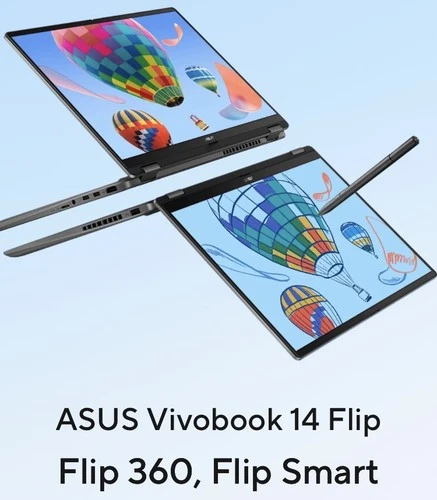 ASUS Vivobook 14 Flip TP3407S-ES54T BRAND NEW SEALED - MATTE GRAY