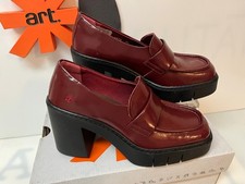 ART Damen MOKASSIN Gr. 37 "Neu in BORDEAUX LACK  MIT LOSER EINLAGE