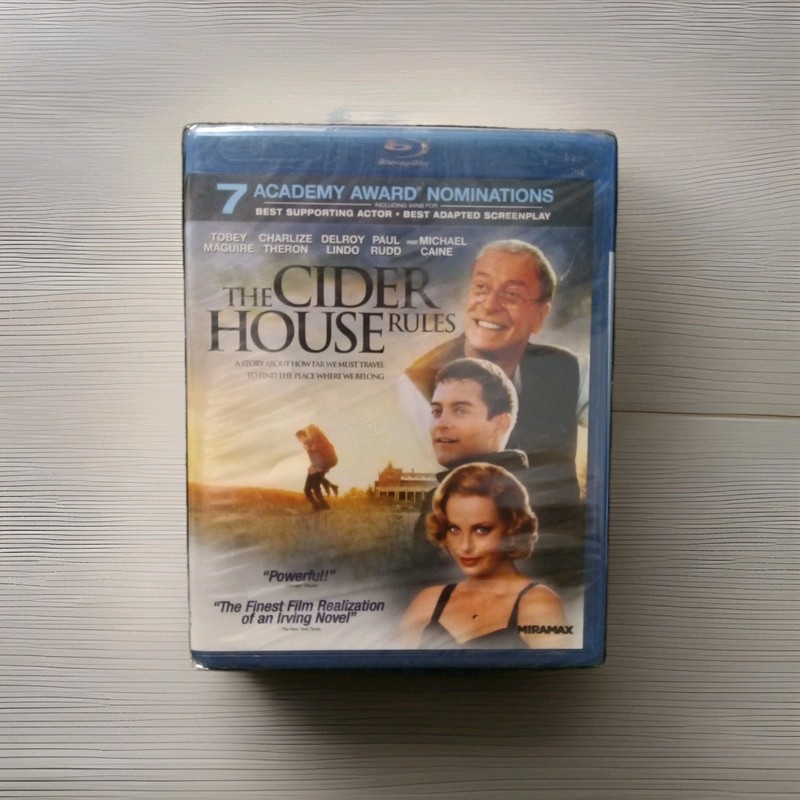 Cider House Rules Blu-ray BRAND NEW 🆕 SEALED Tobey Maguire Michael Caine OOP