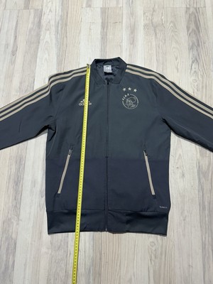 Adidas Ajax Amsterdam Track Jacket 2018 Sz S Full Zip Jacket