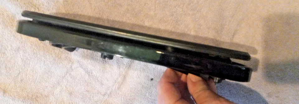 Tableros de piso Harley Streamliner negros + estriberas de pasajero clavija de cambio de freno Foto 4 de 4