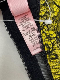 Agent Provocateur Leisa Black Mustard Bra 36C New