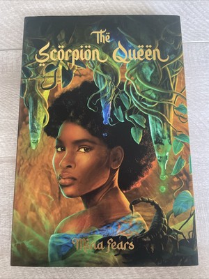 OwlCrate YA January 2025 The Scorpion Queen By Mina Fears Signed Sprayed Edges