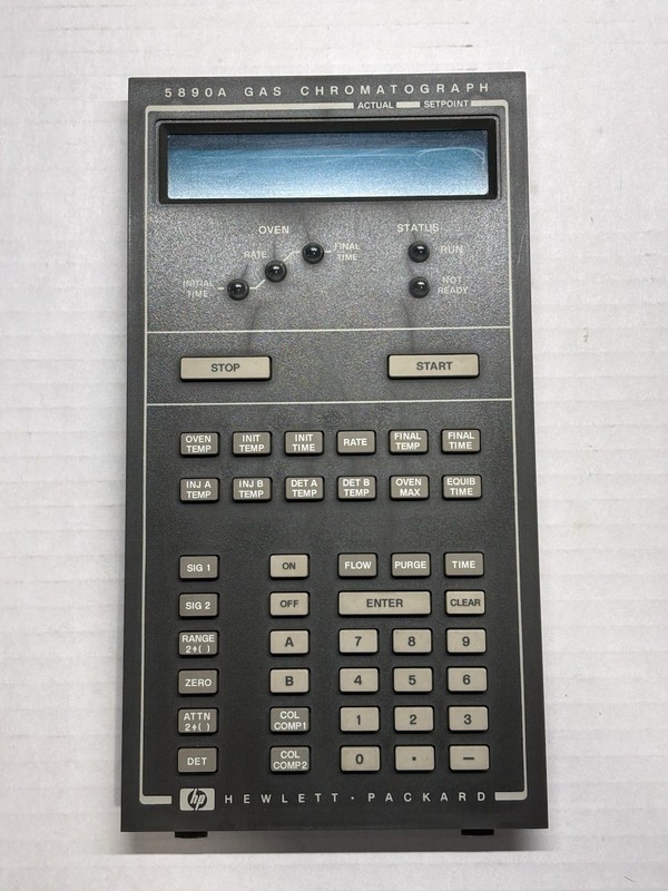 HP Agilent 5890 Series II GC Gas Chromatograph Keyboard Display 05890-61365
