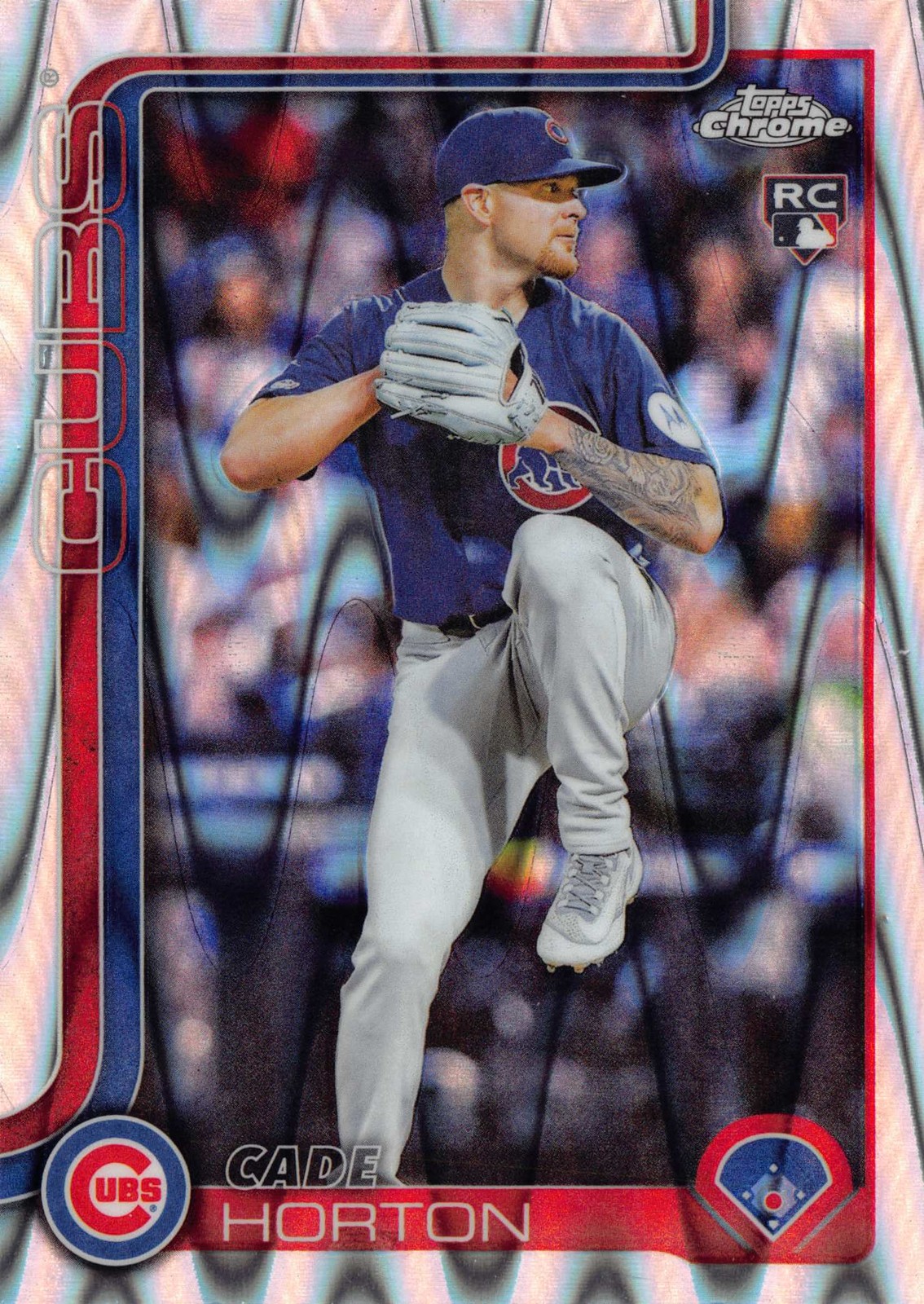 2025 Topps Chrome Update #USC63 Cade Horton RayWave Refractor