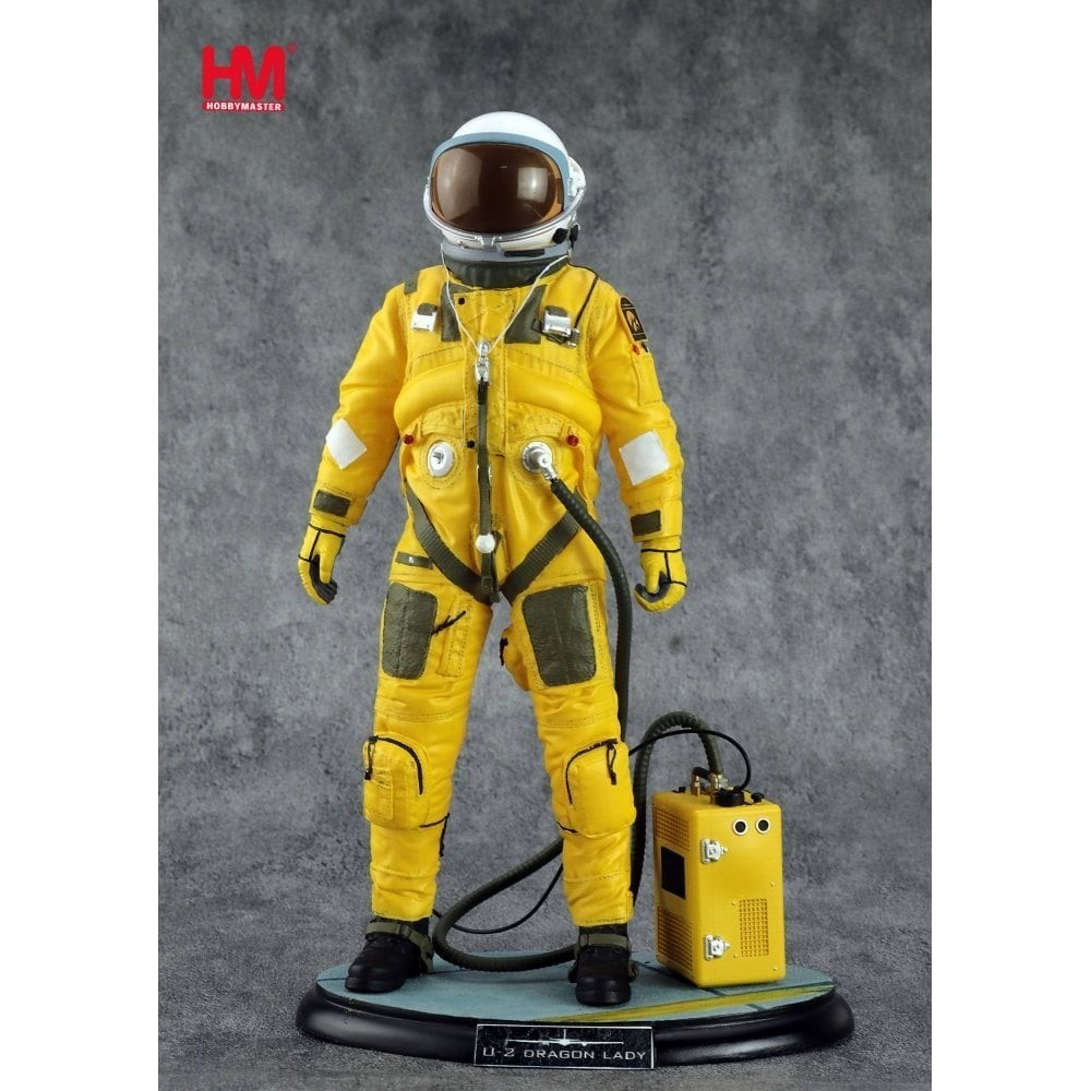 Hobby Master 1:8 U-2 ""Dragon Lady"" Pilot Figure Polyresin Statue Figure - HF8002