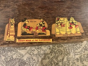 Mickey Mouse 1939 Post Toasty Cutout