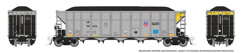 Tolva de carbón Rapido Trains 169061 HO UP AutoFlood III #1 (juego de 6) | Condition: New
