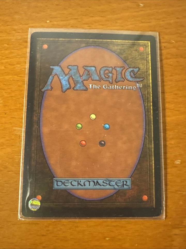 MTG Artist Signed Christopher Rush FBB Chinese Lightning Bolt 4th Edition Mint - Image 2 of 4