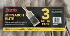 PURDY BOX SET MONARCH ELITE 1x1 INCH1x 1.5 INCH1x 2 INCH
