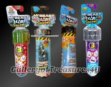 Mr Beast Lab Tube Holiday Atomic Hyper Fusion Swarms Series Lot of 4 Test Tubes