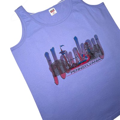 Vintage 90s Hershey PA HersheyPark Graphic Print Unisex Tank Shirt XL