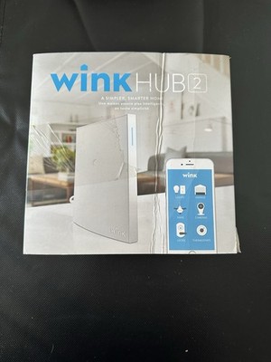 Wink Hub 2 Smart Home White Router New But Open Box Every Thing Is Included