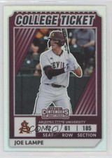 2022 Panini Elite Extra Edition College Tickets Optic Holo Prizm Joe Lampe 14o0