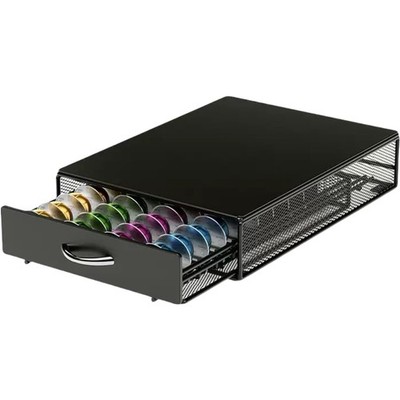 40 Coffee Pod Drawer, K Cup Holder，Coffee Capsule Storage Organizer，Black