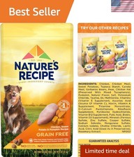 4 lb. Grain-Free Dry Dog Food with Chicken, Sweet Potato & Pumpkin for Immunity 4.27 per pound