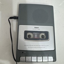 RCA RP3504 Cassette Recorder W/Power Adapter Working tested