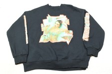 Taylor Swift The Life of a Showgirl Sweater Adult Large Black Long Sleeve Fleece