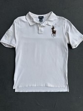 Polo Ralph Lauren Shirt Youth XL Short Sleeve Big Pony Embroidered