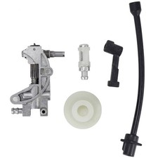 2X(5Pcs Oil Pump Pipe Hose Line Oil Nozzle Turbine Kit for 4500 5200 58005453