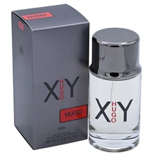 HUGO XY by HUGO BOSS 3.3 / 3.4 oz EDT Cologne Spray Men NEW IN BOX