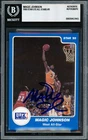 Magic Johnson Autographed 1985 Star All-Stars Card #11 Beckett BAS #20457443
