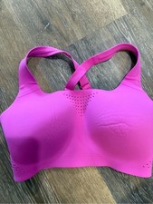 Victoria's Secret Hot Pink Seamless Crossover Sports Bra