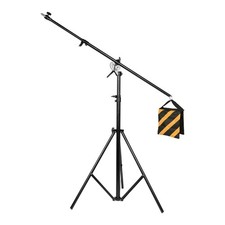Max 13.2ft/400cm Way Adjustable Photo Studio Light Stand with 6.2ft/190cm Boo...