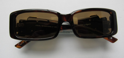 Le Specs CRUEL INTENTIONS Sunglasses Tortoise/Gold 56-18-145 NEW W/ CASE & CLOTH