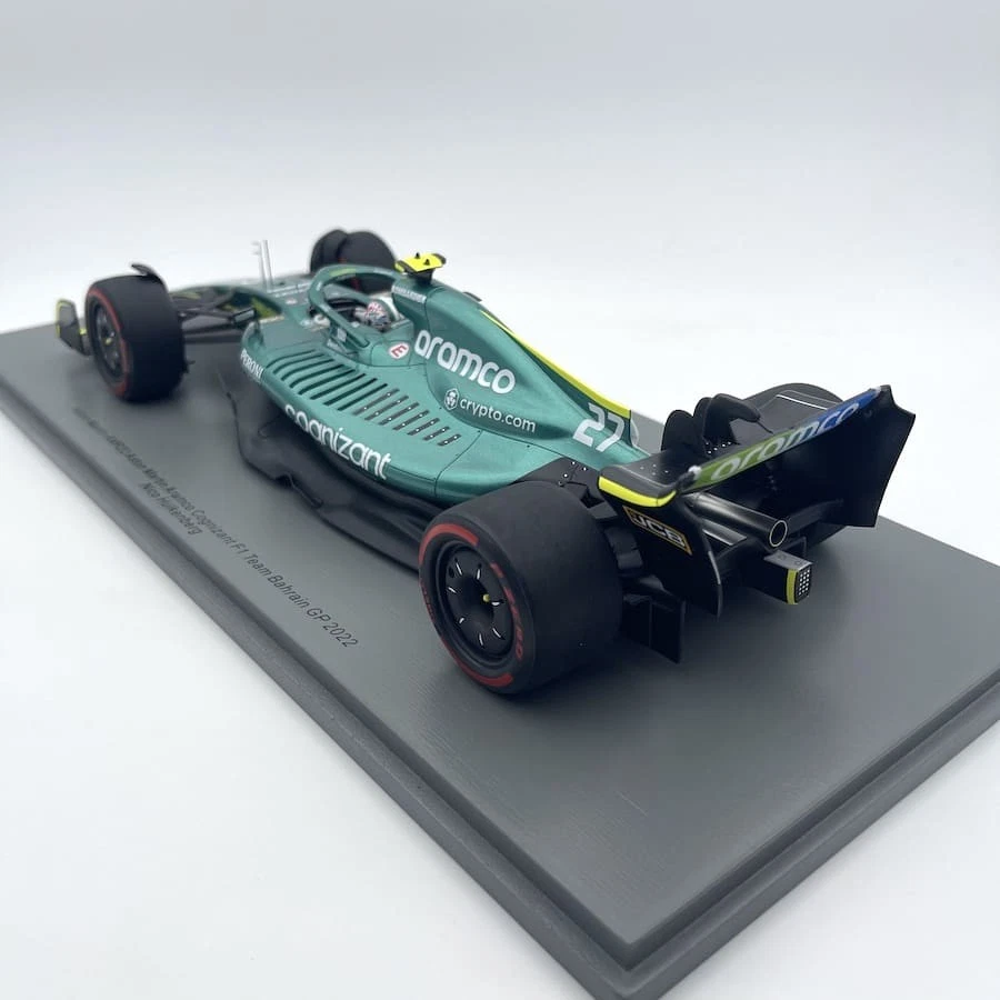 Modellino F1 Spark 1/18 Aston Martin AMR22 Bahrain GP 2022 #27 N. Hulkenberg - Immagine 4 di 4