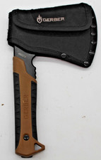 Gerber Pack Hatchet Flat Brown Axe 4661020A With Black Sheath