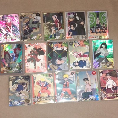 Naruto 15-Card Lot Foil/Regular HR SSR SR R