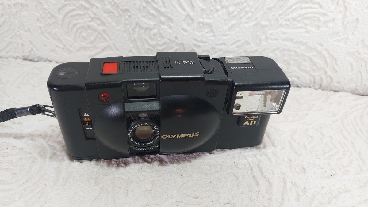 Olympus XA A11 35mm Compact Film Camera with 35 mm Lens for