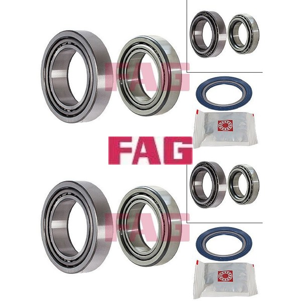 2X Radlagersatz FAG 713626480 2 Radlager Satz Links Rechts Vorderachse FüR Kia-image
