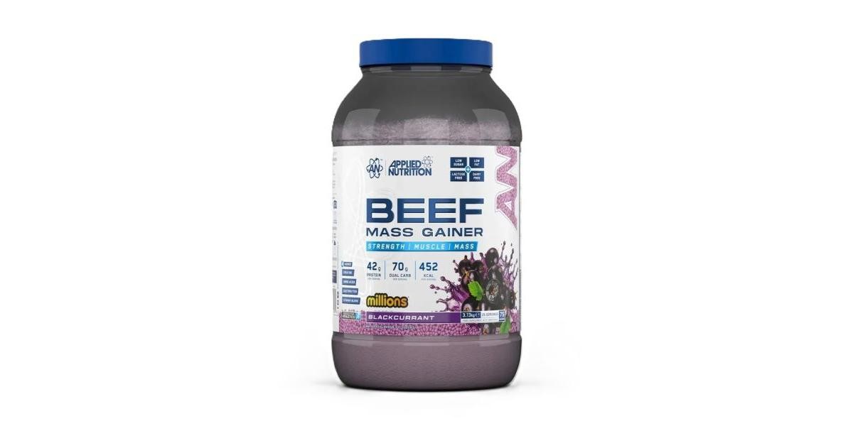 Applied Nutrition Unisex Multicolor Beef Mass Gainer Powder - Frozen Berries - 25 Servings - Image 2