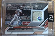 Jackson Holliday Orioles Rookie Game Used Base Relic 2024 TOPPS NOW 498CC 48/125