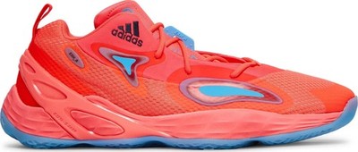 Adidas Exhibit A Schuhe GY2819 Acid Red Größe UK 6 Neu Unisex Basketball OG DS