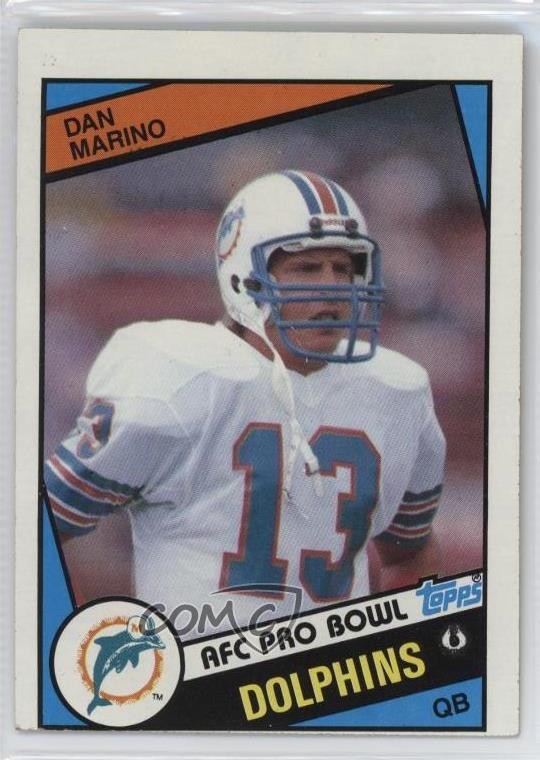 1984 Topps Dan Marino #123 Rookie RC HOF 0hq5