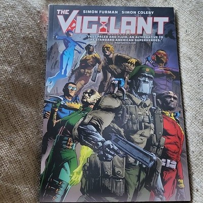 Rebellion 2000 AD The Vigilant Trade Paperback Graphic Novel by Furman & Coleby