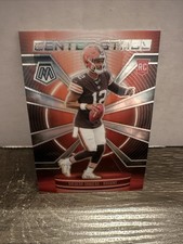 2025 Panini Mosaic Shedeur Sanders Center Stage Silver Prizm Rookie #12 Browns