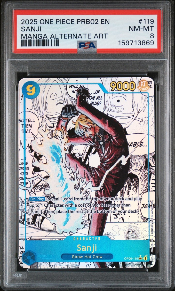 Sanji - OP06-119 (Manga) OP06-119 Premium Booster -The Best- Vol