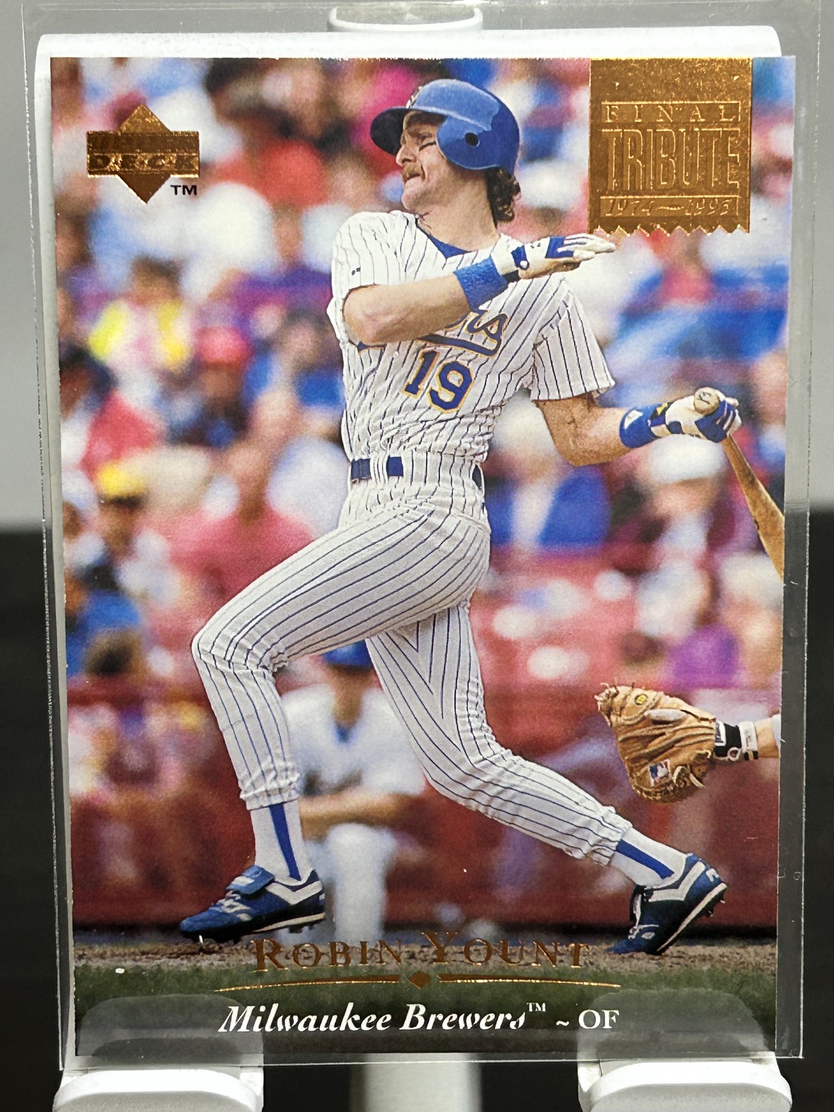 1995 Upper Deck - #446 - Robin Yount - Milwaukee Brewers